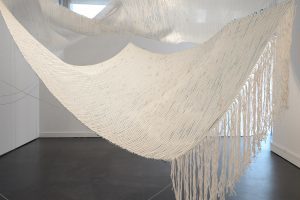 Installation view of Victoria Manganiello and Julian Goldman’s “Computer 1.0” (2018) (photo by Katherine Ryals, courtesy the Museum of Arts and Design)