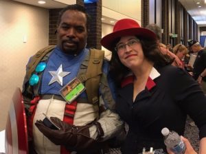 Captain America and Agent Carter