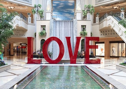 LOVE Installation at The Venetian Resort Las Vegas