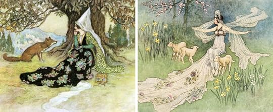 Grannoia & the Fox and The Fairy Book by Warwick Goble