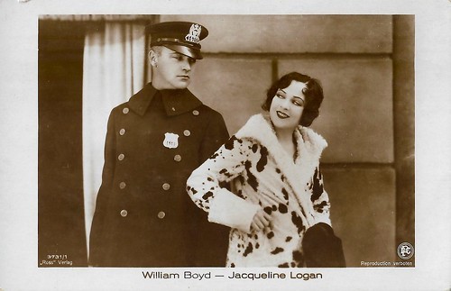 Jacqueline Logan and William Boyd in The Cop (1928)