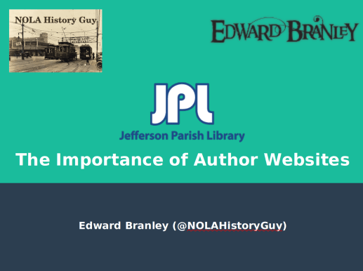 jeff parish library workshop