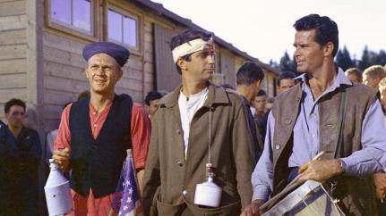 The Great Escape James Garner Steve McQueen Fourth of July