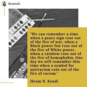 img shows quote by Ibram X Kendi