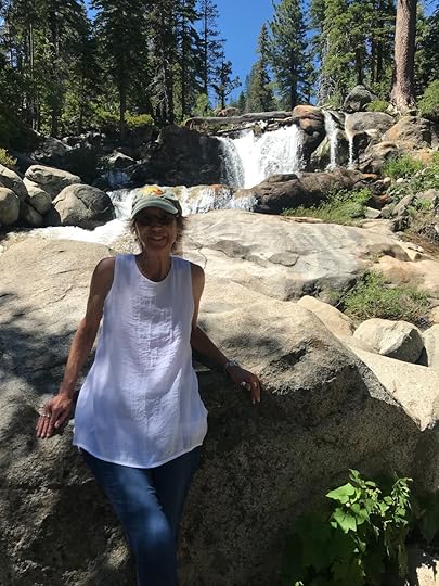 At the waterfalls above Squaw Valley