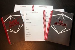 GM Notebook and Player Notebook