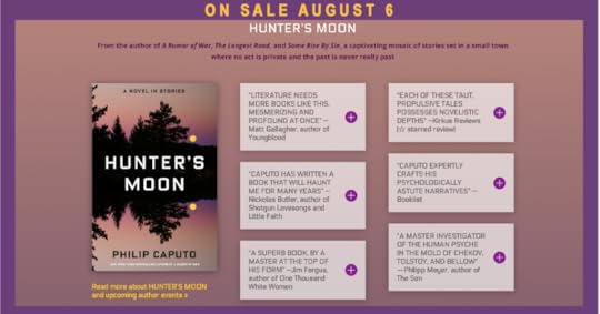 Hunter's Moon by Philip Caputo - August 2019