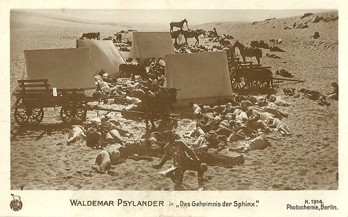 Valdemar Psilander in Sfinxens Hemmelighed (1918)