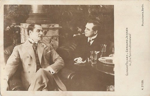Gunnar Tolnaes and Gerhard Jessen in Lykkelandet (1919)