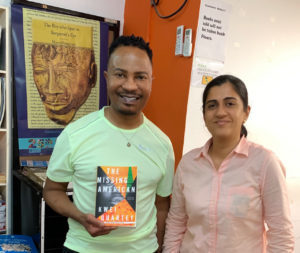 Letter from Ghana: At Vidya Bookstore with owner Heena Karamchandani