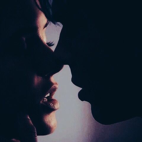 kiss, delena, and the vampire diaries image