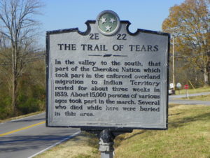 Indian removal not forgotten