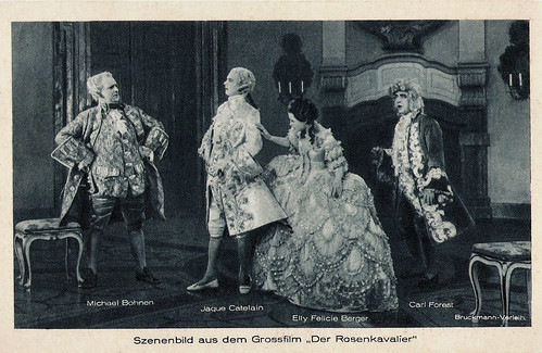Jaque Catelain, Michael Bohnen, Ellie Felicie Berger and Carl Forest in Der Rosenkavalier (1925)