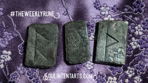 The Weekly Rune, cast for 28 July 2019 on Intentional Insights- by S. Kelley Harrell, Soul Intent Arts #theweeklyrune