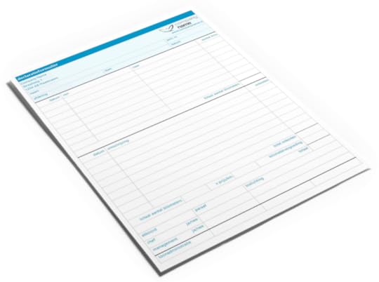 Declaratieformulier in Excel