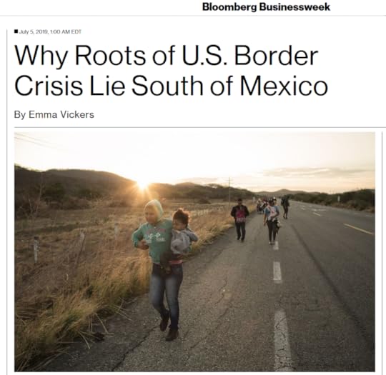 Bloomberg: Why Roots of U.S. Border Crisis Lie South of Mexico