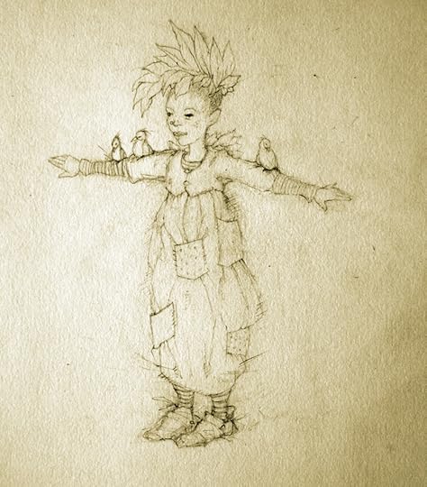 She held perfectly still.