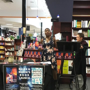 Bacon's Melbourne book launch
