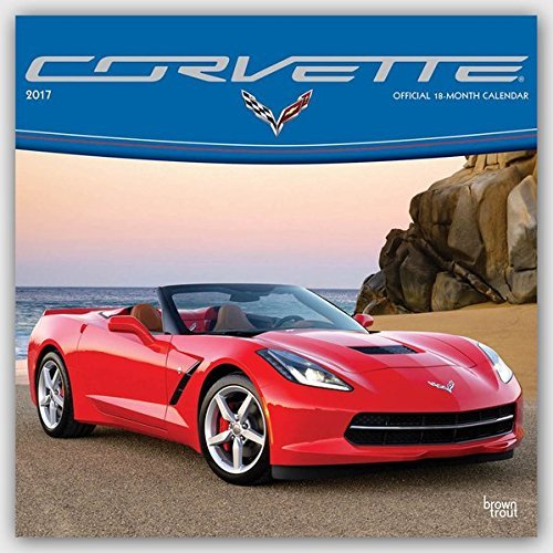 Corvette 2017 Square 12x12 Wall Calendar