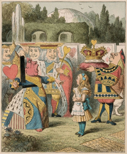 AliceQueenJOHN TENNIEL ���OFF WITH HER HEAD!��� (1885) COURTESY MORGAN LIBRARY & MUSEUM