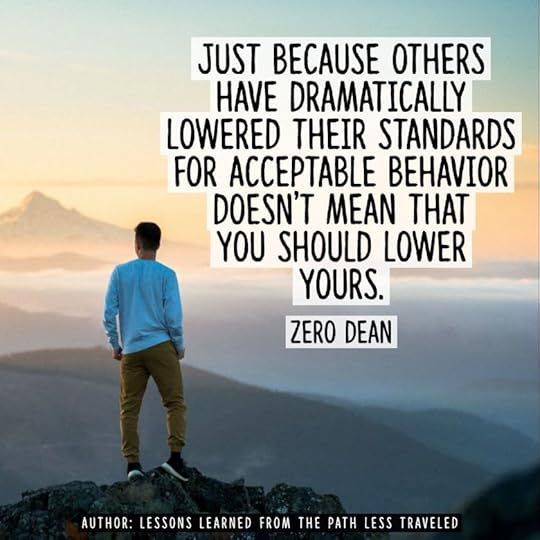 Maintain your standards