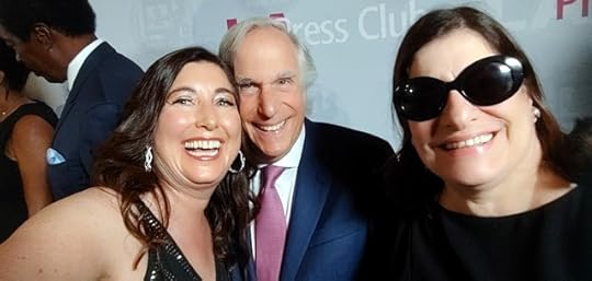 With Henry Winkler!! The FONZ