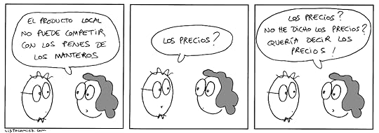 Tira cómica sobre el miedo a los manteros.