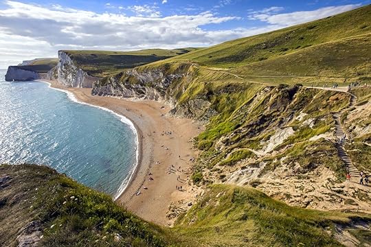 Jurassic Coast in England