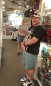 Phil and Stuart at the Toy Robot Museum-Adamstown, PA