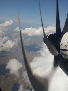 www.driverworks.ca airplane and clouds