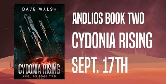 Andlios Book Two: Cydonia Rising out September 17th!
