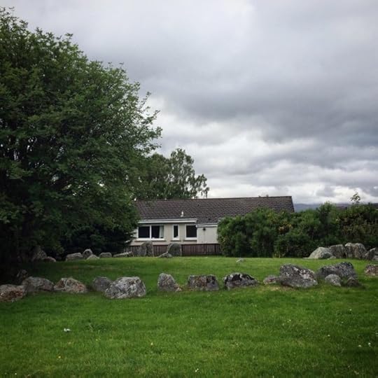 Aviemore stone circle and house