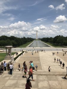 Steps of Lincoln Memorial