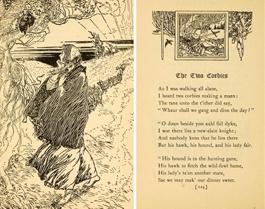 The Twa Corbies by George Wharton Edwards
