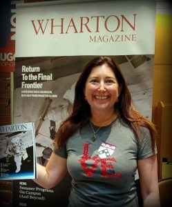 Lisa Niver at her 30 year Penn Reunion May 2019