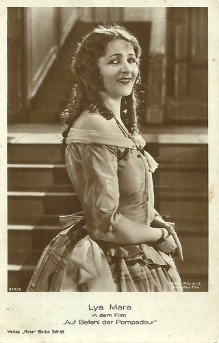 Lya Mara in Auf Befehl der Pompadour