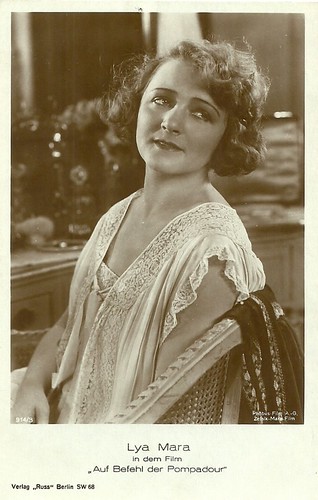 Lya Mara in Auf Befehl der Pompadour (1924)