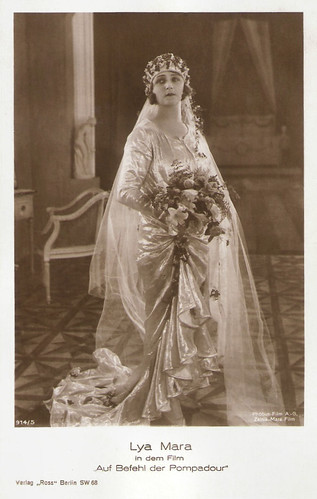 Lya Mara in Auf Befehl der Pompadour (1924)