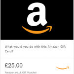 else byskov £25 Amazon gift card evoucher giveaway sweepstakes contest
