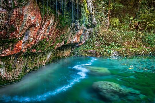 Kallektuffquell waterfall