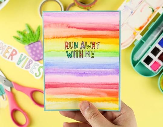 Zinia's Watercolor Cards