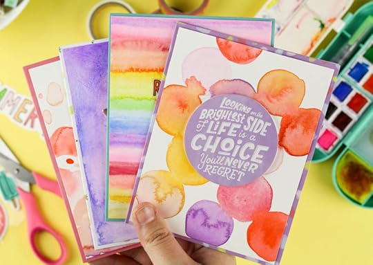 Zinia's Watercolor Cards