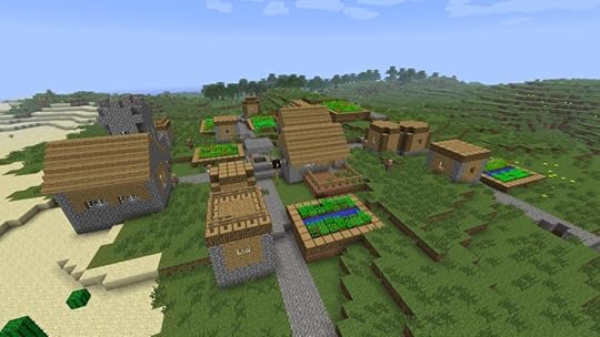 minecraft-two-villages