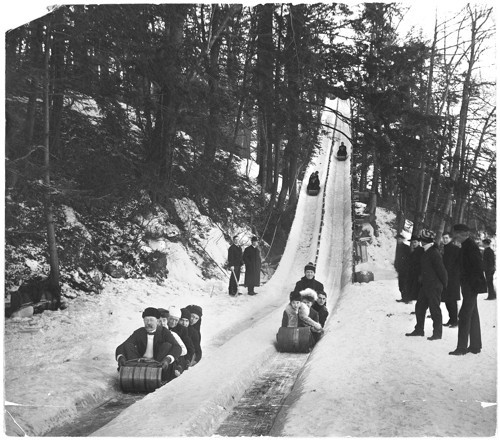 Ezra magazine: Cornellians at play, in winter's snow and ice
