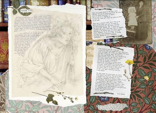 Briar Rose (collage) by T Windling