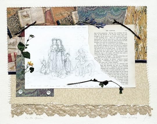 In the Meadow (collage) by T Windling