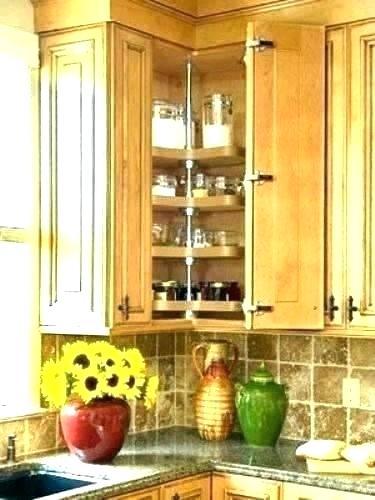 upper corner n cabinet storage solutions ideas ice cream maker kitchen plans