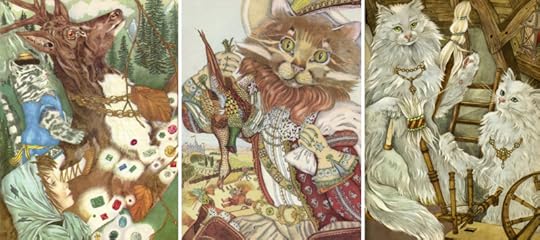 Silvershod, Puss-in-Boots, and The Three Who Spun by Adrienne Se��gur