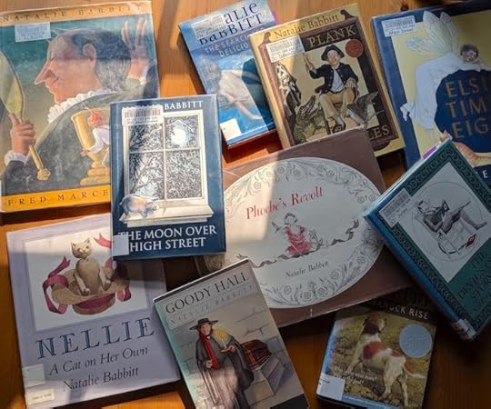 Natalie Babbitt Assorted Covers on Table 