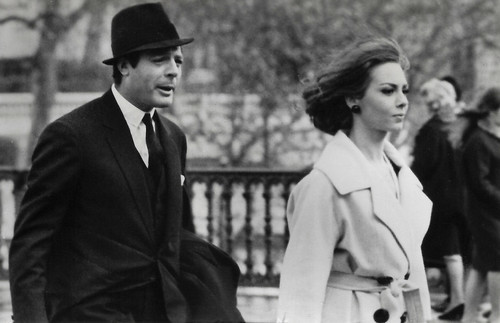Marcello Mastroianni and Michèle Mercier in Casanova '70 (